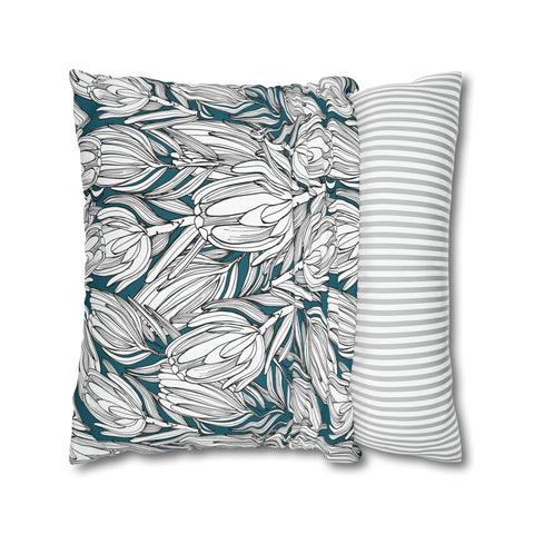 South African Protea Pillow case only Polyester Cushion case only