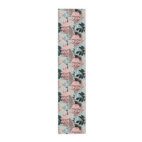 Protea South African decor Table Runner (Cotton, Poly)