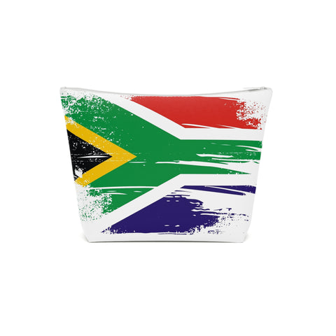 Cotton Cosmetic Bag South African Flag