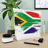 Cotton Cosmetic Bag South African Flag