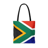 South African Flag Tote Bag South African Print Protea