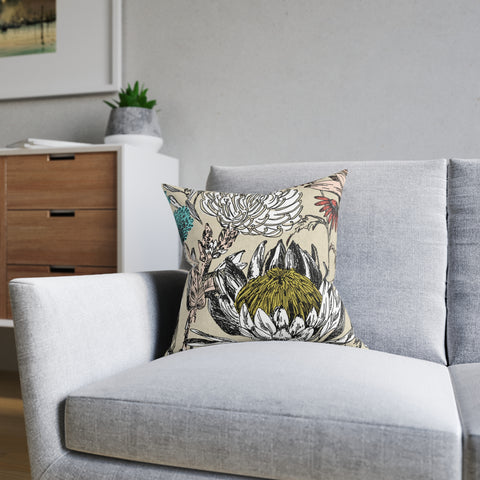 Copy of South African Protea Square Pillow