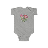 South African Protea - Infant Fine Jersey Bodysuit Protea Dispatched from UK