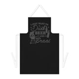 South African Drink Beer and Braai Adult Apron