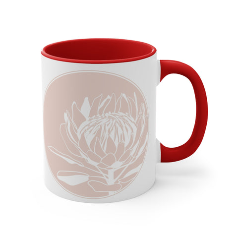 Protea South Africa Accent Mugs, 11oz