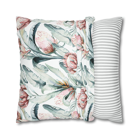 South African Protea Pillowcase Cover only - no filling is included