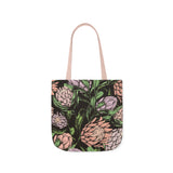 South African Protea Polyester Canvas Tote Bag