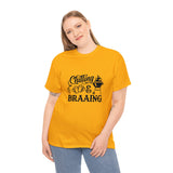 South African Chilling and Braaing Shirt,  Afrikaans / Braai Unisex Heavy Cotton Tee