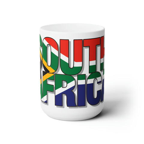 Copy of South African Flag Ceramic Mug 15oz - Dispatched from USA