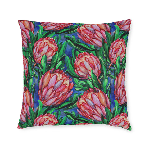 South African Protea Square Pillow