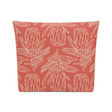 South African Protea Cotton Cosmetic Bag