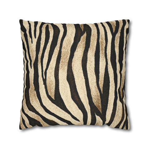 African Zebra print Pillowcase Cover only - no filling is included