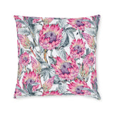 South African Protea Square Pillow