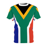 South African Flag Men's t-shirt Ladies t-shirt