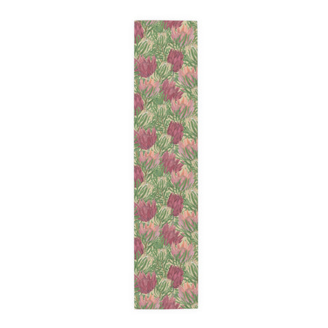 Protea South Africa Table Runner (Cotton, Poly)South African Protea Table decoration, African decor