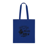 Keep Calm and Braai on South African Cotton Tote