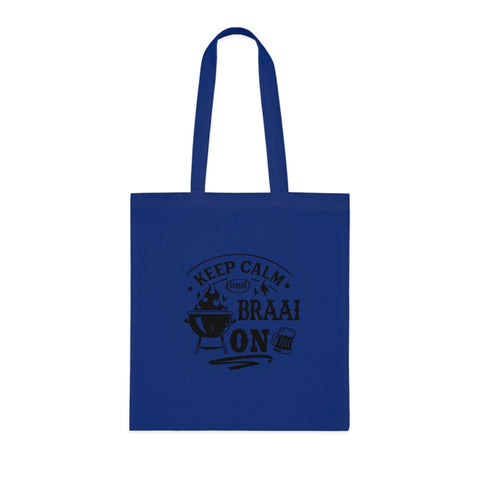 Keep Calm and Braai on South African Cotton Tote