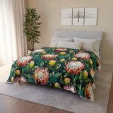 Copy of South African Protea Soft Polyester Blanket