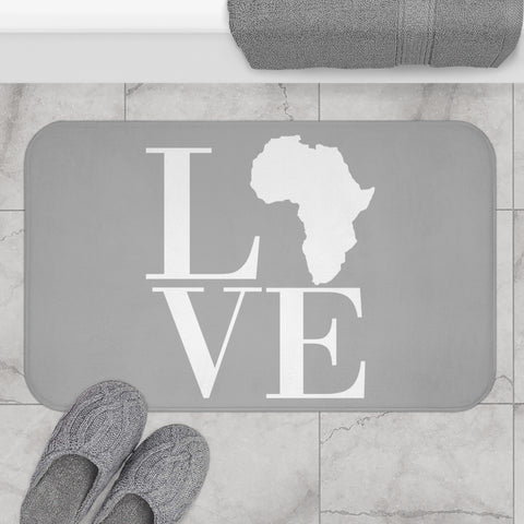 Bath Mat Love Africa