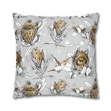 South African Protea Spun Polyester Pillowcase