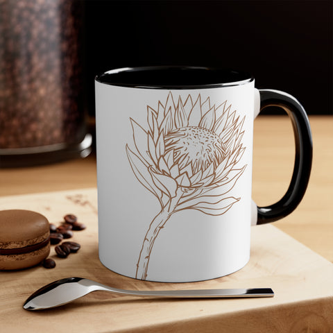 Protea South Africa Accent Mugs, 11oz