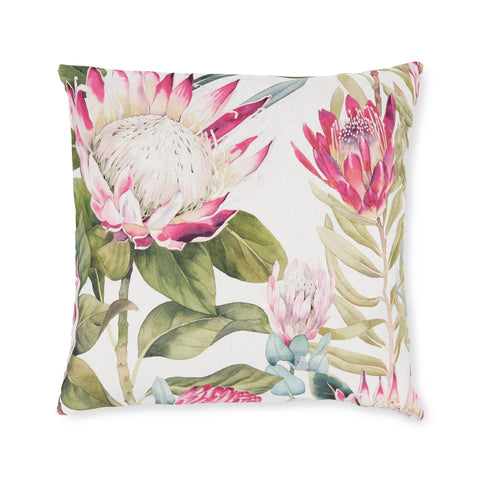 South African Protea Square Pillow