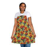 south African Protea Apron (AOP)