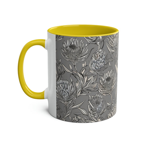 Two-Tone Coffee Mugs, 11oz