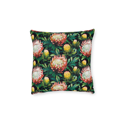 South African Protea Square Pillow