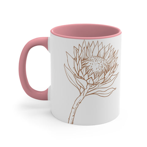 Protea South Africa Accent Mugs, 11oz