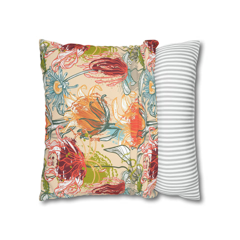 South African Protea Pillowcase Cover only - no filling is included