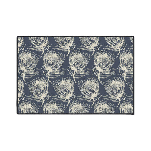 South African Protea Heavy Duty Floor Mat