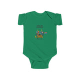 Little Mr  Vuvuzela Laduma South African Baby Jersey Bodysuit