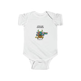 Little Mr  Vuvuzela Laduma South African Baby Jersey Bodysuit