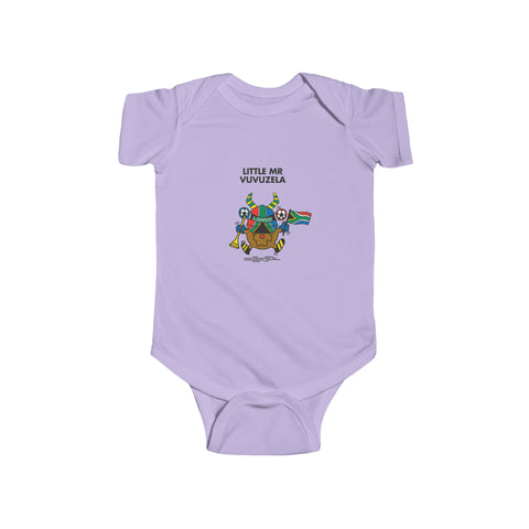 Little Mr  Vuvuzela Laduma South African Baby Jersey Bodysuit