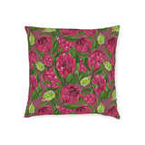 South African Protea Square Pillow