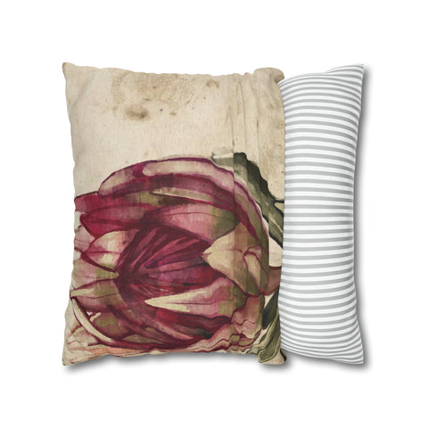 South African Protea Pillowcase Cover only - no filling is included