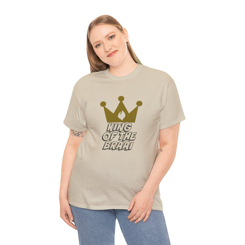 South African King of the Braai Unisex Heavy Cotton T-shirt