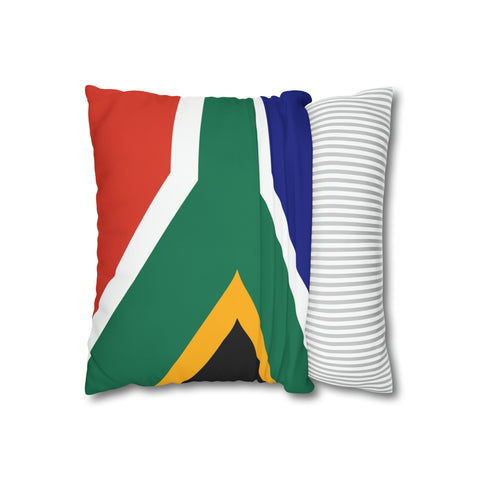 South African Flag Pillowcase Cover only - no filling is included