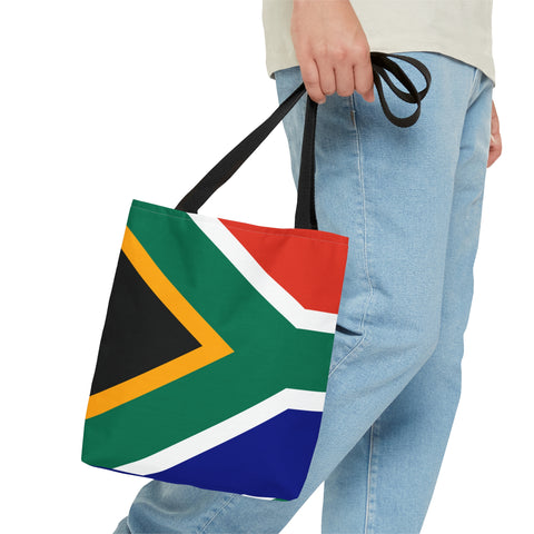 South African Flag Tote Bag South African Print Protea