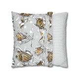 South African Protea Spun Polyester Pillowcase