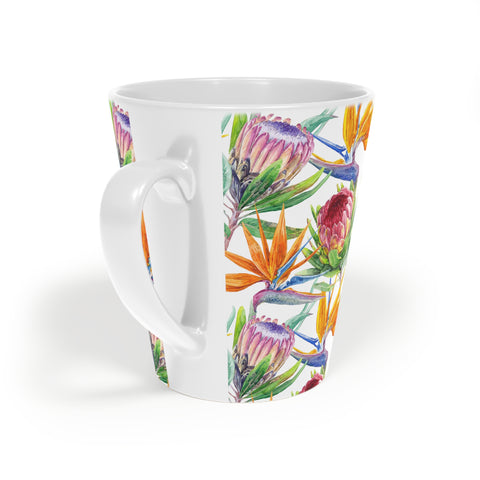 Latte Mug, 12oz Protea