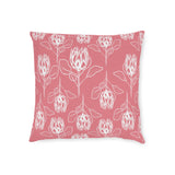 South African Protea Square Pillow