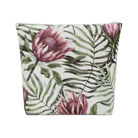 Cotton Cosmetic Bag South Africa Protea