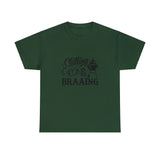 South African Chilling and Braaing Shirt,  Afrikaans / Braai Unisex Heavy Cotton Tee