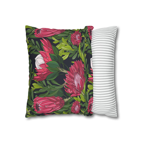 South African Protea Pillowcase Cover only - no filling is included