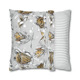 South African Protea Spun Polyester Pillowcase