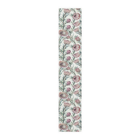 Protea South Africa Table Runner (Cotton, Poly)South African Protea Table decoration, African decor