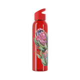 South African Protea Sky Water Bottle