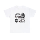 South African My Braai My Rules shirt,  Afrikaans / Braai Unisex Heavy Cotton Tee